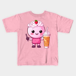 kawaii Ice cream  T-Shirt cute Candy food gilrl Kids T-Shirt